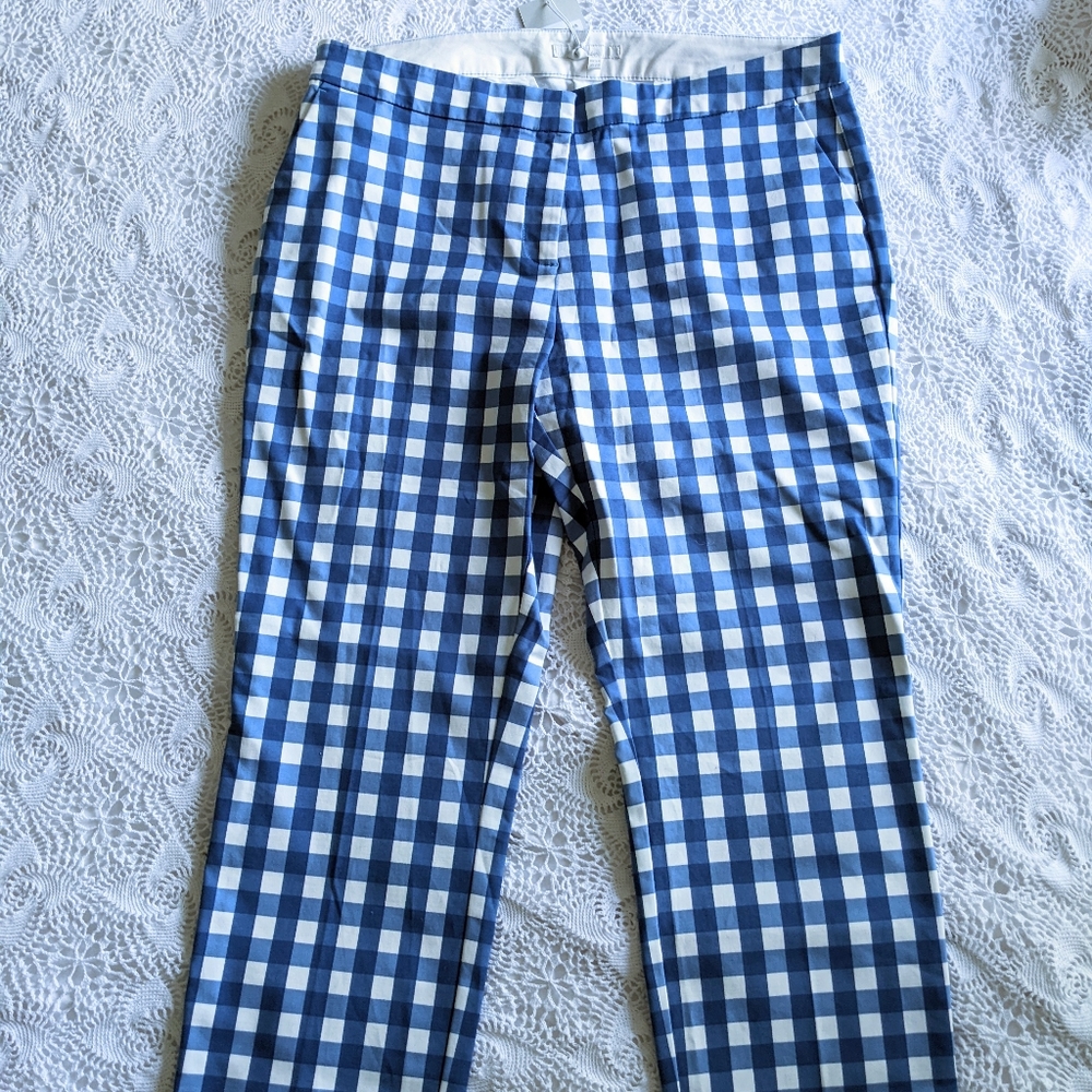 Gingham Capri